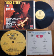 RARE French LP 33t RPM BIEM (12") JOEY DEE AND HIS STARLITERS «Rock Story Vol 3» (1970) - Rock