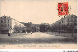 AECP4-83-0339- SAINT-MANDRIER - L'hôpital Maritime - Vue Générale  - Saint-Mandrier-sur-Mer