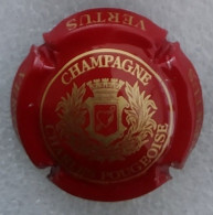 Capsule De Champagne Charles Pougeoise	Rouge Et Or - Sonstige & Ohne Zuordnung