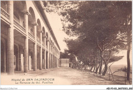 AECP3-83-0191- Hôpital De SAN-SALVADOUR - La Terrasse Du Gd-pavillon  - Hyeres