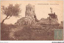 AFSP6-83-0421 - GRIMAUD-les-MAURES - Ruine Du Château  - Port Grimaud