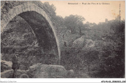 AFSP6-83-0427 - GRIMAUD - Pont Des Fées Et Le Château  - Port Grimaud