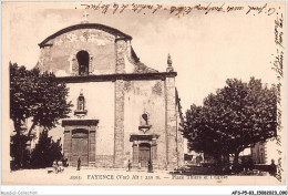 AFSP5-83-0377 - FAYENCE - Place Thiers Et L'eglise  - Fayence