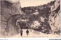 AFSP4-83-0255 - OLLIOULES - Les Gorges Et La Roche Taillée  - Ollioules