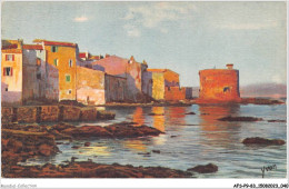 AFSP9-83-0710 - SAINT-TROPEZ - Le Quartier Des Pêcheurs Et La Vieille Tour  - Saint-Tropez