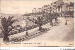 AFSP8-83-0607 - SAINT-RAPHAEL - Le Boulevard Félix-martin - Saint-Raphaël