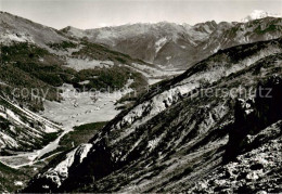 13791852 Ofenbergpasshoehe 2155m Zernez GR Blick Von Suesom Give Ins Muenstertal - Autres & Non Classés