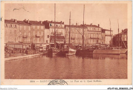 AFSP7-83-0591 - SAINT-TROPEZ - Le Port Et Le Quai Suffren  - Saint-Tropez