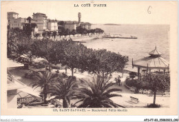 AFSP7-83-0550 - ST-RAPHAEL - Le Boulevard Félix-martin  - Saint-Raphaël