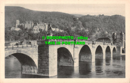 R507699 Heidelberg. Alte Neckarbrucke Und Schloss. J. Velten. Rolf Kellner - World