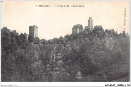 AFQP6-87-0516 - LIMOUSSIN - Ruines De Chalusset  - Limoges