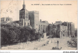 AFCP8-84-0884 - AVIGNON - Vue D'ensemble Du Palais Des Papes Et Cathédrale - Avignon (Palais & Pont)