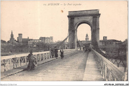 AFCP8-84-0865 - AVIGNON - Le Pont Suspendu - Avignon (Palais & Pont)