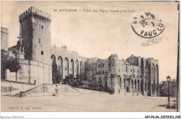 AFCP6-84-0612 - AVIGNON - Palais Des Papes - Façade Principale  - Avignon (Palais & Pont)