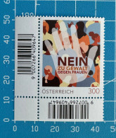 Nein Zu Gewalt Gegen Frauen/ No To Violence Against Women Austria 3762 - Unused Stamps