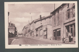 CP - 87 - Bessines - Route De Paris - Bessines Sur Gartempe