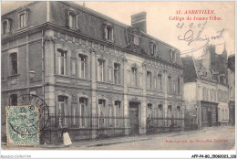 AFPP4-80-0367 - ABBEVILLE - College De Jeunes Filles - Abbeville