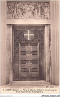 AFPP10-80-0985 - ROYE - Porte De L'eglise St-Pierre En Ferronnerie D'art - Symboles Des 4 Evangelistes - Roye