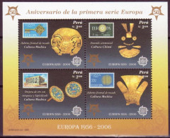 Peru 2006 - Europa 50 Years S/S MNH - Perú