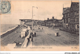 AFPP9-80-0902 - MERS-LES-BAINS - La Promenade D Ela Plage Et Le Casino - Mers Les Bains