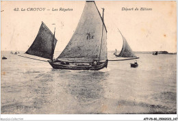 AFPP8-80-0830 - Le CROTOY - Les Regates - Depart De Bateau - Le Crotoy