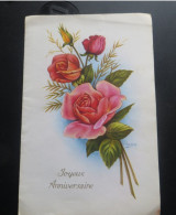 Carte Fantaisie à Système Pop Up Bouquet De Fleurs Roses Illustrateur Legorra  NOVITAS PARIS 545 - Dreh- Und Zugkarten