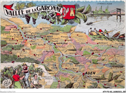 AFYP11-82-1080 - VALLEE DE LA GARONNE  AGEN PLAN - Andere & Zonder Classificatie