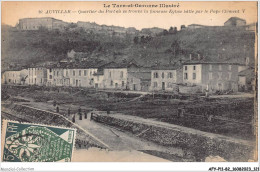 AFYP11-82-1063 - Le Tarn Et Garonne Illustré - AUVILLAR - Quartier Du Port Où Se Trouve La Fameuse église   - Auvillar