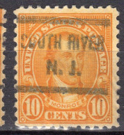 NJ-647; USA Precancel/Vorausentwertung/Preo; SOUTH RIVER (NJ), Type 605 - Préoblitérés