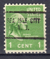 NJ-622; USA Precancel/Vorausentwertung/Preo; SEA ISLE CITY (NJ), Type 704 - Vorausentwertungen