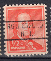 NJ-614; USA Precancel/Vorausentwertung/Preo; RUTHERFORD (NJ), Type 821 - Vorausentwertungen