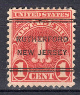 NJ-611; USA Precancel/Vorausentwertung/Preo; RUTHERFORD (NJ), Type 247 - Vorausentwertungen
