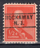 NJ-603; USA Precancel/Vorausentwertung/Preo; ROCKAWAY (NJ), Type 745 - Préoblitérés