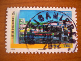 France Obl   N° 637  Cachet Rond Noir - Used Stamps