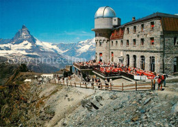 13789853 Gornergrat Zermatt VS Hotel Terrasse Matterhorn  - Autres & Non Classés