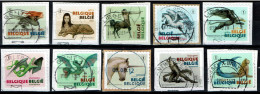 België OBP 4201/4210 - Zegels Uit Boekje B125 - Fabelwezens - Used Stamps