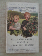 Germaine Bouret -Carnet De 10 Cartes National Des Colonies De Vacances - Complet Bon état - Bouret, Germaine