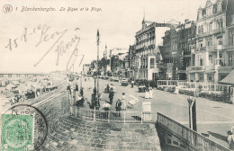 Belgique Blankenberge Blankenberghe La Digue Et La Plage CPA - Blankenberge