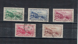 SERIE COMPLETE 142/146. COTE 14,50€, ALGERIE, 1938 - Ungebraucht