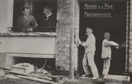 Hitler ,Mussolini Et Chambertin , Maison De La Paix Friedenshaus - Satira