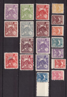 TUNISIE - Arbres & Mosquée - Série De 19 Timbres Neufs **  Cote 20 € - Ongebruikt