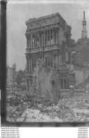 RUINES EGLISE VILLE DE FRANCE NON IDENTIFIEE   PREMIERE GUERRE    WW1 PHOTO ARGENTIQUE ORIGINALE 18 X13 CM R2 - Guerre, Militaire