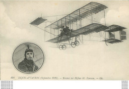 RENAUX SUR BIPLAN M. FARMAN   DIJON AVIATION 09/1910 - Airmen, Fliers