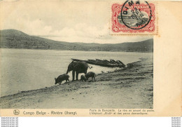 POSTE DE BANZYVILLE LA RIVE EN AMONT DU POSTE  EDITION NELS - Congo Belge