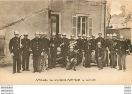 GENLIS AMICALE DES SAPEURS POMPIERS DE GENLIS - Autres & Non Classés