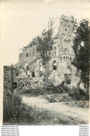 EGLISE  EN RUINES PREMIERE GUERRE   WW1 PHOTO ORIGINALE 18 X 13 CM - Guerre, Militaire