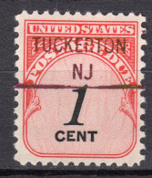 NJ-696; USA Precancel/Vorausentwertung/Preo; TUCKERTON (NJ), Type 841 - Préoblitérés