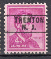 NJ-693; USA Precancel/Vorausentwertung/Preo; TRENTON (NJ), Type 745 - Préoblitérés