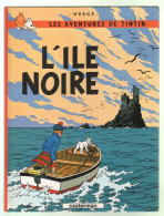 Hergé. Tintin. L'île Noire. 1984 - Autres & Non Classés