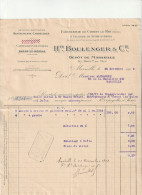 13-H.Boulenger & Cie..Faïencerie, Revêtements Carrelages, Céramiques...Marseille...(Bouches-du-Rhône)...1912 - Other & Unclassified